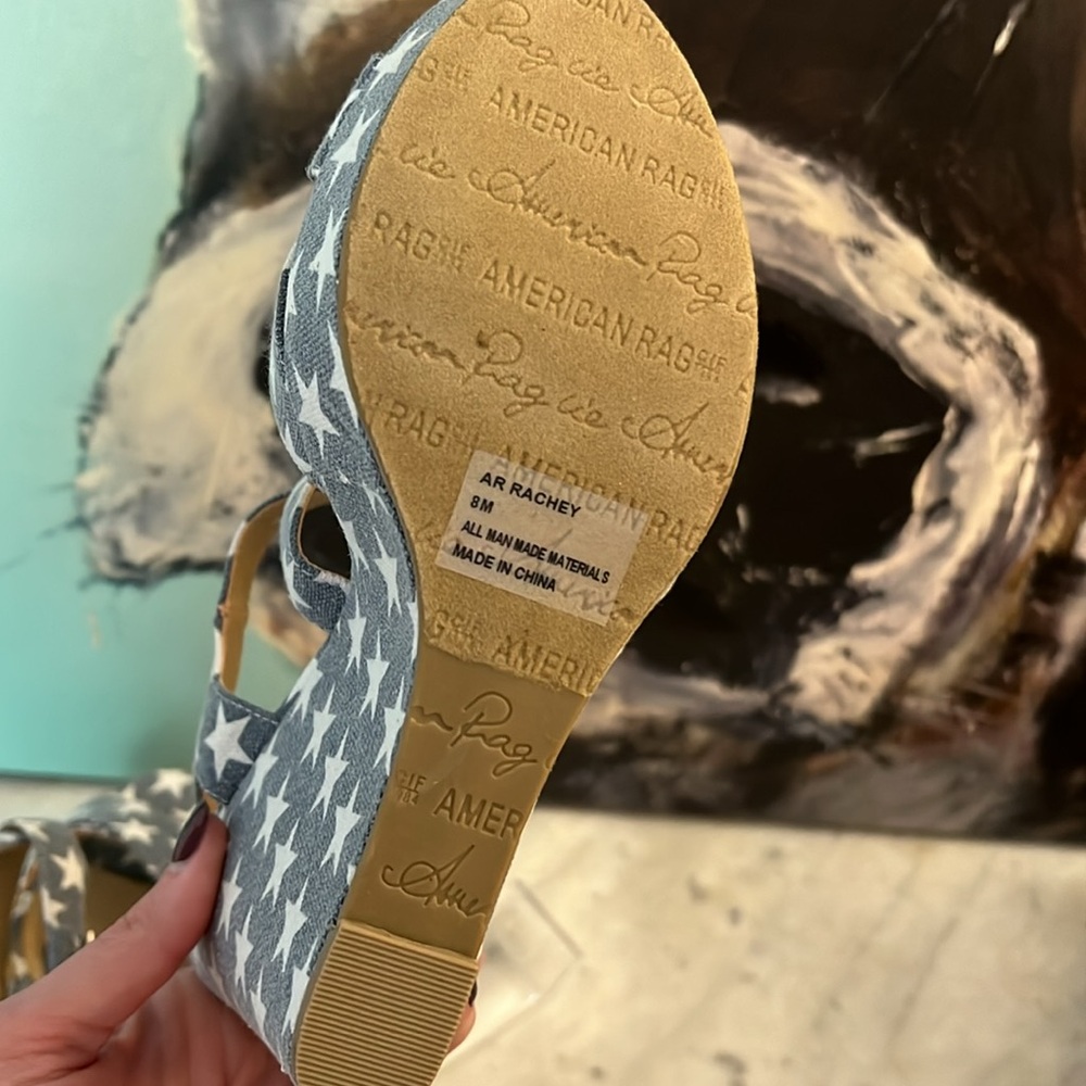 NEW Condition American Rag Rachey American Star Wedges! - Picture 8 of 11